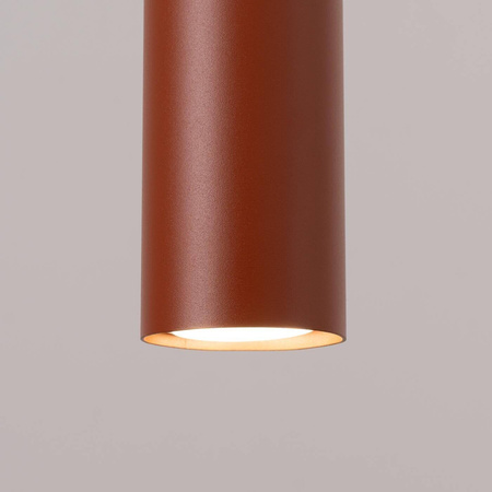 Lampa wisząca LAGOS 1 ochra czerwona (SL.1489) - Sollux Lighting