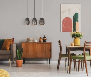 Lampa wisząca Harley (MDM-3480/3 GR+GD) - Italux