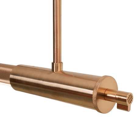 MAXLIGHT P0660D LAMPA WISZACA FLUSORE BRUSHED GOLD
