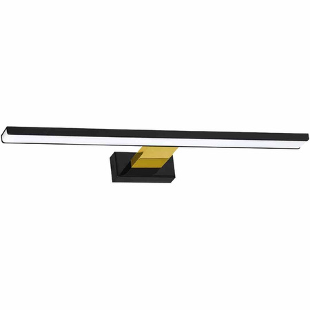 Kinkiet SHINE BLACK/GOLD 60cm 13,8W LED (ML7885) - Milagro