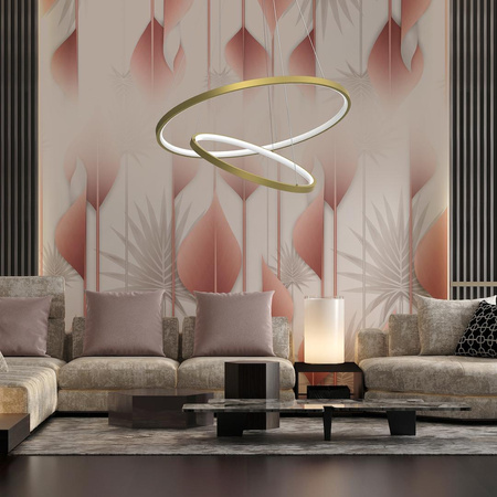 Lampa wisząca HOOP GOLD 51W LED (ML1546) - Milagro