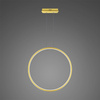 Lampa wisząca Ledowe Okręgi No.1 X 80cm 3k złota Dali (LA073/X_80_in_3k_gold_Dali) - ALTAVOLA DESIGN