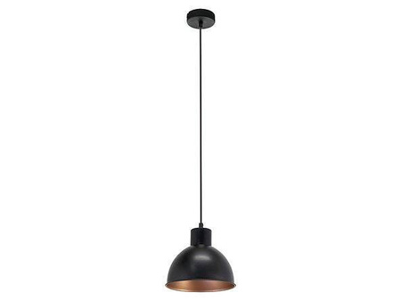 Lampa wisząca TRURO-1 czarna/miedziana (49238 - Eglo) - żyrandol