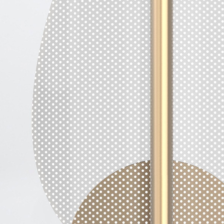 Kinkiet LED Floriana - Naturalny mosiądz (QN-FLORIANA-1W-NBR) - Quintiesse