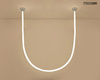 MOOSEE lampa wisząca LASSO 800 Smart      srebrna (MSE15011004951) - Moosee