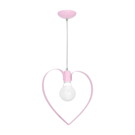 Lampa wisząca AMORE PINK 1xE27 (MLP9953) - Eko-Light
