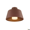 Zewnętrzna oprawa sufitowa PHOTONI kolor rdzy (1007582) - SLV