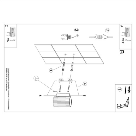 Kinkiet KARBON 10 taupe (SL.1777) - Sollux Lighting