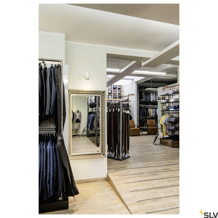 NUMINOS® SPOT DALI S, wewnętrzna oprawa sufitowa natynkowa LED, biała/czarna 3000 K 36° (1004399) - SLV