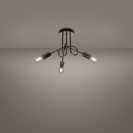 Żyrandol SUPEŁ 3 chrom (SL.1440) - Sollux Lighting