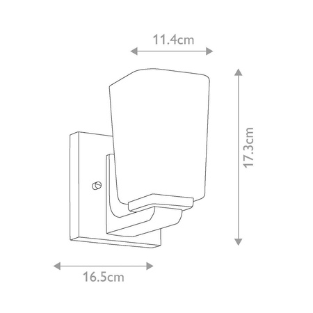 Kinkiet Roehm (KL-ROEHM1-PC) - Elstead Lighting
