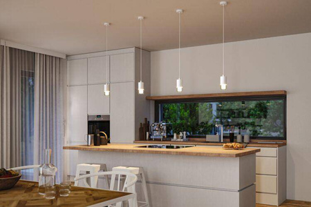 Oprawa łazienkowa wisząca przy lustrze  KAME LED 3-STEP DIM biała (PL79998) - PAULMANN