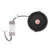 MAXLIGHT H0140 LAMPA WPUSTOWA VECTOR 10W CZARNA

