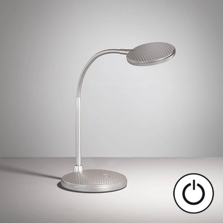 Szara lampka na biurko Work (50745) - Fischer&Honsel