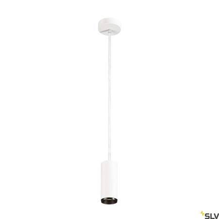 NUMINOS® PD DALI S, wewnętrzna oprawa wisząca LED, biała/czarna 3000 K 60° (1004448) - SLV