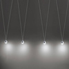 Lampa Wisząca SHALLOW 4, Kol. Biały (0054.31.BI) - Vivida