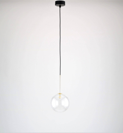 Lampa wisząca NILOS BLACK / GOLD 1 (5941) - TK Lighting