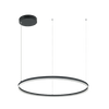 84W LED PENDANT LIGHT 84W 3000K  ALUMINUM & ACRYLIC 3000K DIMMABLE DOWN LIGHT BLACK (20264 Zambelis) - Zambelis