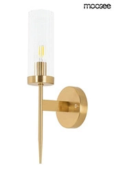 MOOSEE lampa ścienna TORCH złota (MSE010400197) - Moosee