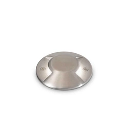  Oprawa do wbudowania w chodnik ROCKET Stalowy (ROCKET-2_PT_4000K) - Ideal Lux