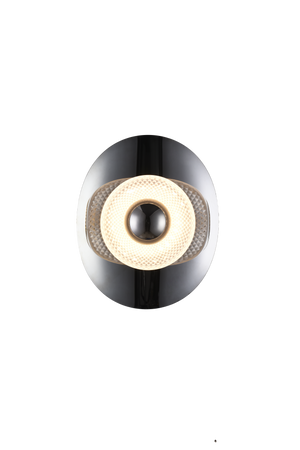 DIOP KINKIET CZARNY CHROM/BLACK CHROME (MB2293-1S-3BCT) - Zuma Line