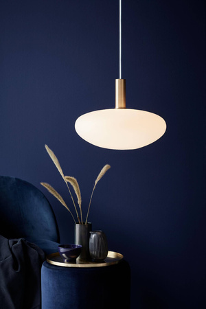 Lampa wisząca ALTON mleczne szkło / mosiądz (48973001) - Nordlux