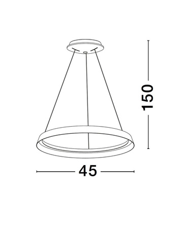 Lampa wisząca wewnętrzna BATALLAS (LE44785) - Luces Exclusivas