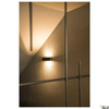 OSSA 180, lampa ścienna, QT-DE12, owalna, up/down, kolor czarny, D/S/W 18/8/7 cm, maks. 100W (151450) - SLV