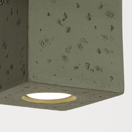 Plafon QUAD beton zielona oliwka (SL.1845) - Sollux Lighting