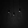 Lampa wisząca MODESTO BLACK 3 listwa (10149) - TK Lighting