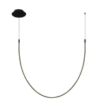 CEILING LED LIGHT 18W 3000K ALUMINIUM-SILICON BLACK (23052 Zambelis) - Zambelis