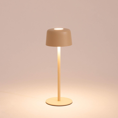 Lampa na stolik ogrodowy POCO KREMOWA/CREAM (ETLED-658-CM) - Zuma Line