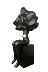 MOOSEE lampa podłogowa HUMAN IN THE       CLOUDS czarna (MSE1501100616) - Moosee