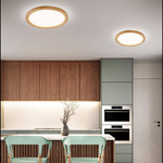 Plafon AQUA WOOD BUK Ø50 LED (18008) - TK Lighting