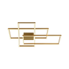 CEILING LIGHT 55W 3000K ALUMINUM&ACRYLIC GOLDEN LEAF DIMMABLE (2022 Zambelis) - Zambelis