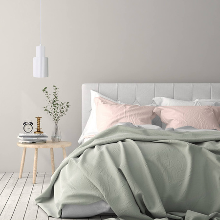 Tokio wisząca 1 Tuba duża Biała (LP-787/1P L WH) - Light Prestige