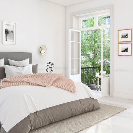 Kinkiet HOOP GOLD 7W LED (ML1544) - Milagro