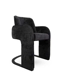 MaMaison krzesło BORA czarne (MM001501100353) - MaMaison