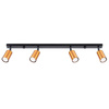Plafon WINX 4L czarny/miedź (SL.1379) - Sollux Lighting