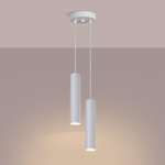 Lampa wisząca LAGOS 2P biała (SL.1868) - Sollux Lighting