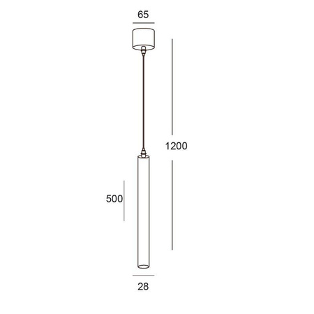 Lampa Wisząca SCOP 012 (501201102) - Elkim Lighting