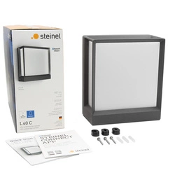 Oprawa elewacyjna L40 C LED BLUETOOTH 12.9W 987lm 3000K IP54 230V antracytowy / aluminium (ST085230) - STEINEL