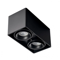 Oprawa LED FASHION 2 ED G2-GU10 Black
IP20  (03368B) - ZARlight