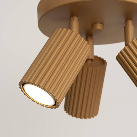 Plafon KARBON 3P złoty (SL.1563) - Sollux Lighting