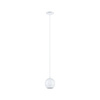 Biała lampa wisząca nad wyspą w kuchni  (PL76993) - PAULMANN