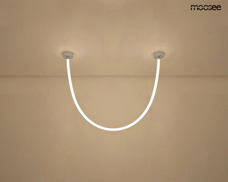 MOOSEE lampa wisząca LASSO 200 Smart      srebrna (MSE15011004401) - Moosee