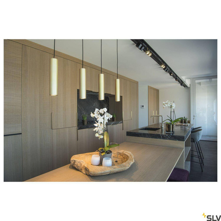 ALTRA DICE, spot do systemu 1-fazowej szyny wysokonapięciowej, QPAR51, kwadratowy, kolor czarny, maks. 50W, z adapterem 1-fazowym (143350) - SLV