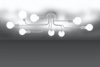 Żyrandol VECTOR 8 biały (SL.1444) - Sollux Lighting