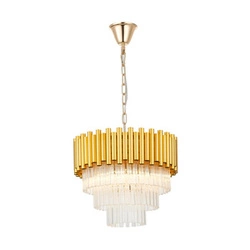 Lampa wisząca PRIMA złota (20149PM) - Zuma Line