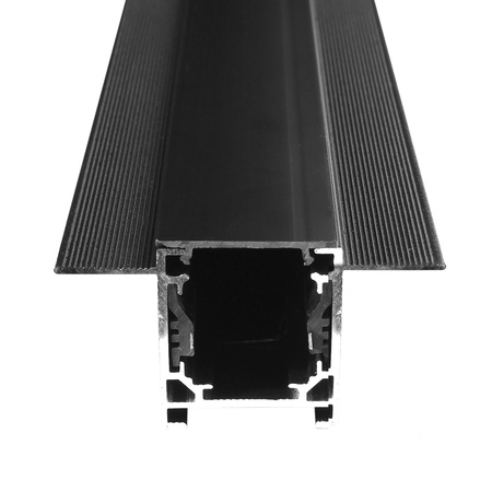 Szyna magnetyczna podtynkowa LL-16C Mini Magnetic 100cm czarna - DomenoLED